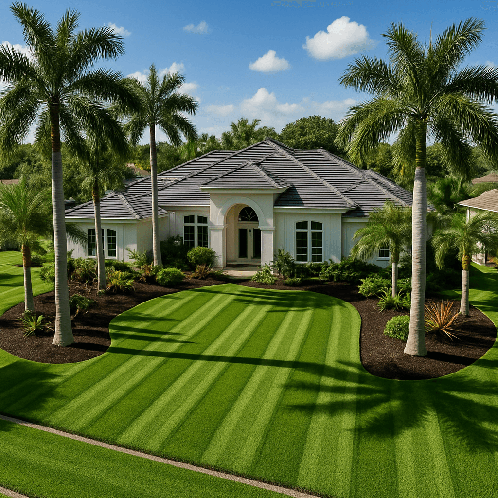 Professional lawn care services in Tampa Bay Florida