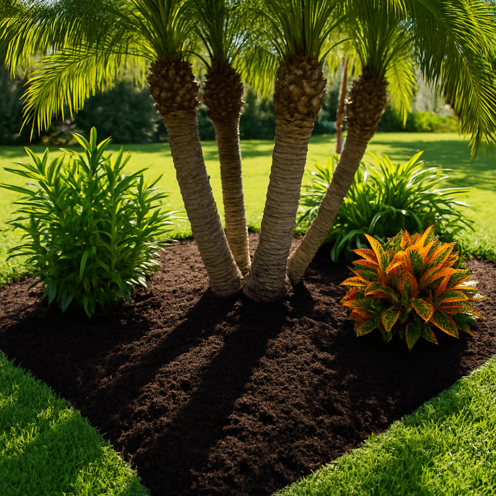 Mulch replacement and installation in Riverview and Parrish FL